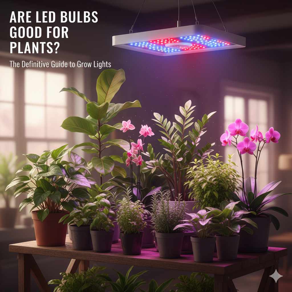 Are LED Bulbs Good for Plants?