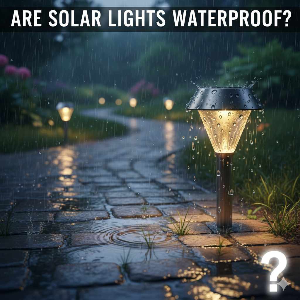 Are Solar Lights Waterproof