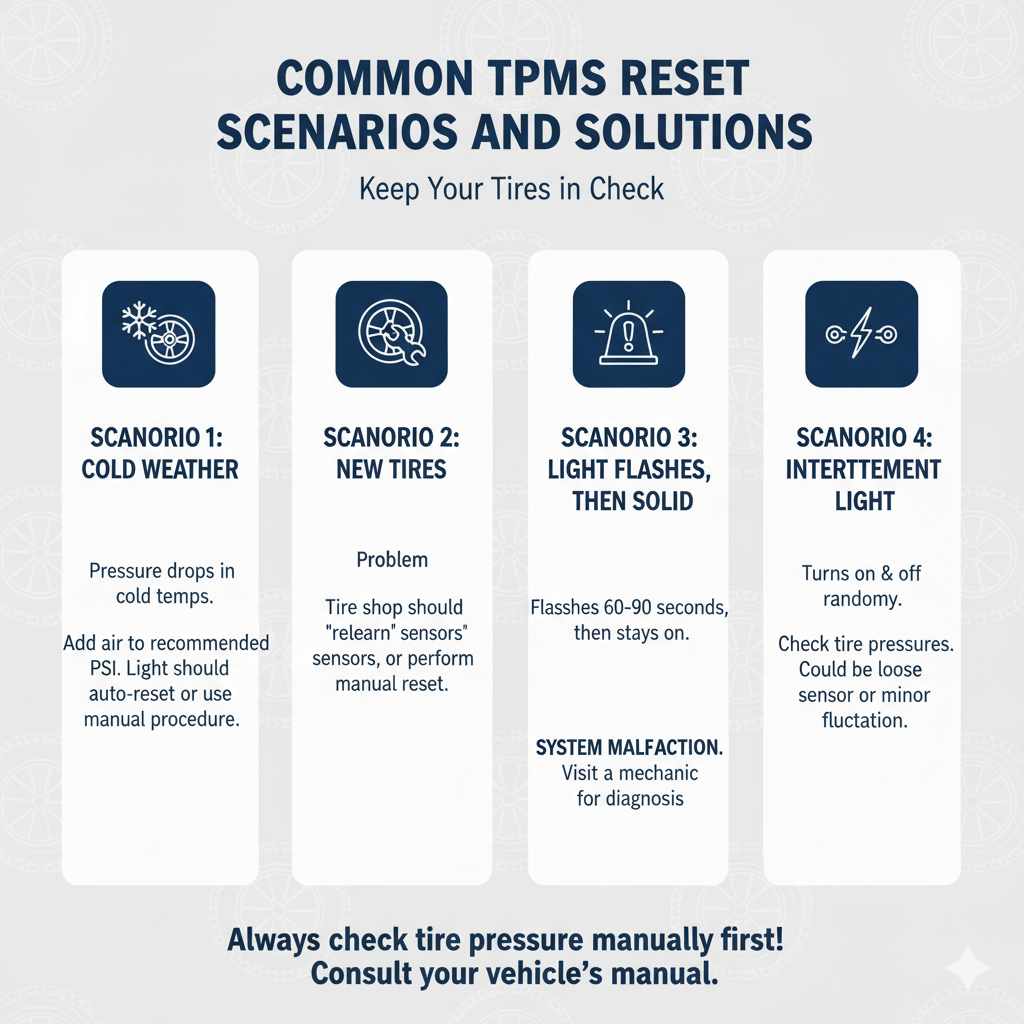 Common TPMS Reset Scenarios and Solutions