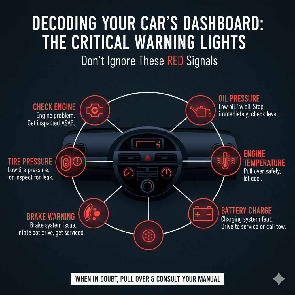 Decoding Your Car's Dashboard: The Critical Warning Lights