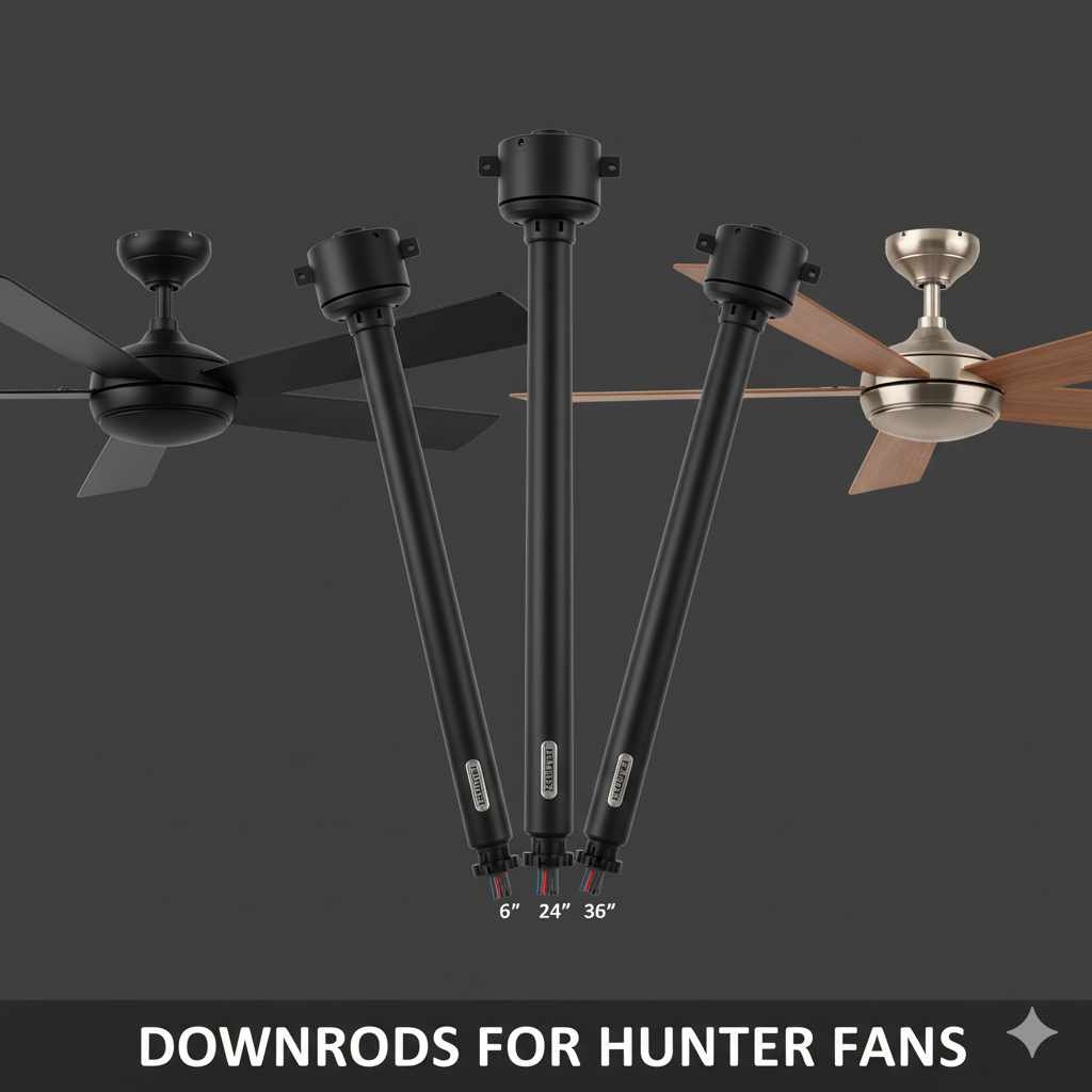 Downrods For Hunter Fans