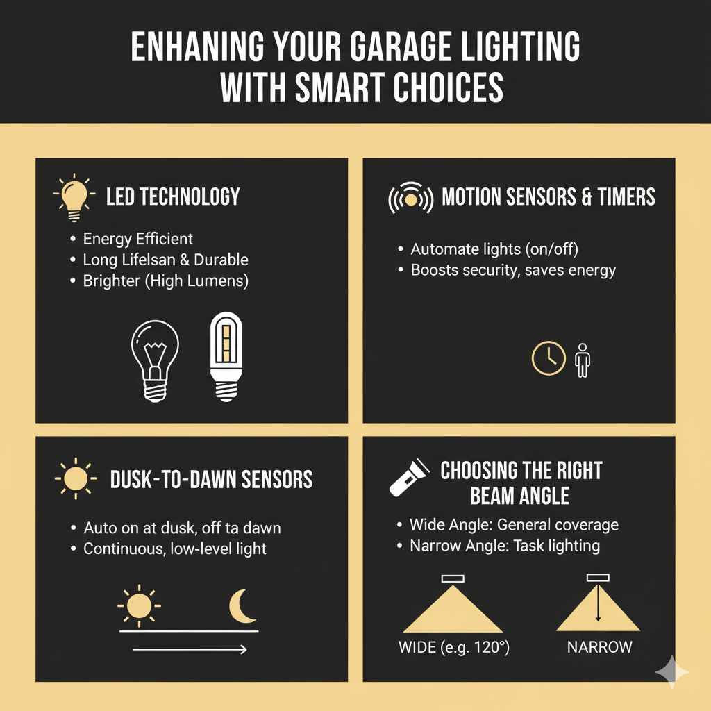 Enhancing Your Garage Lighting with Smart Choices