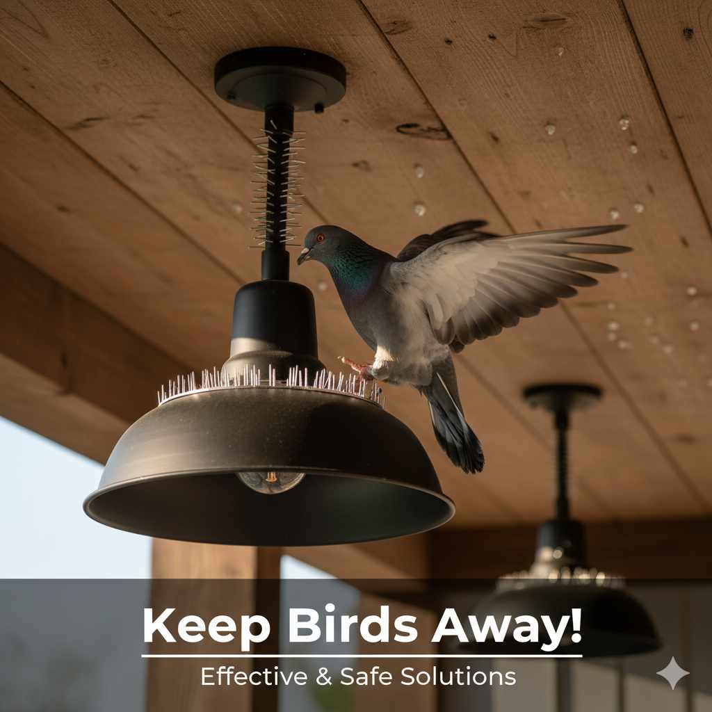 How To Keep Birds Off Light Fixtures: Proven Solutions