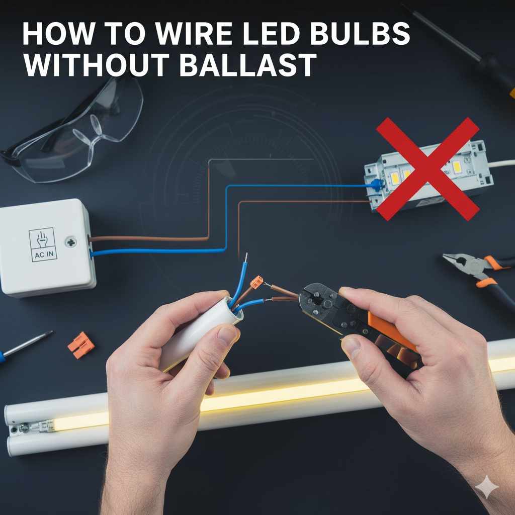 How To Wire LED Bulbs Without Ballast