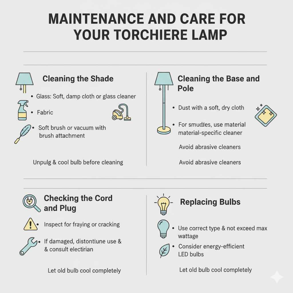 Maintenance and Care for Your Torchiere Lamp