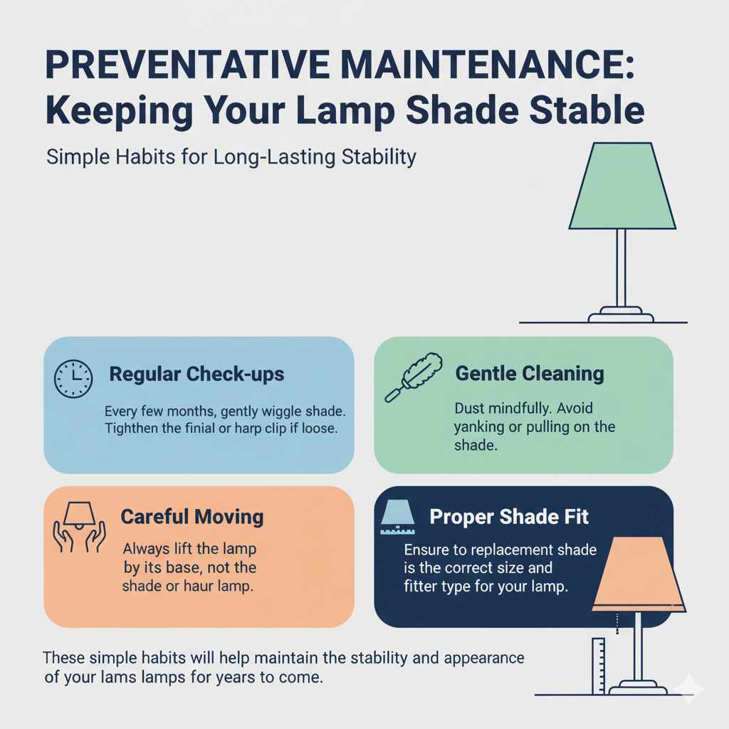 Preventative Maintenance: Keeping Your Lamp Shade Stable