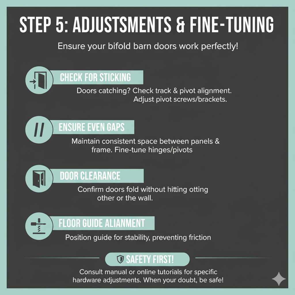 Step 5: Adjustments and Fine-Tuning