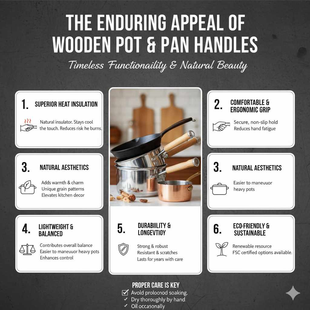 The Enduring Appeal of Wooden Pot and Pan Handles