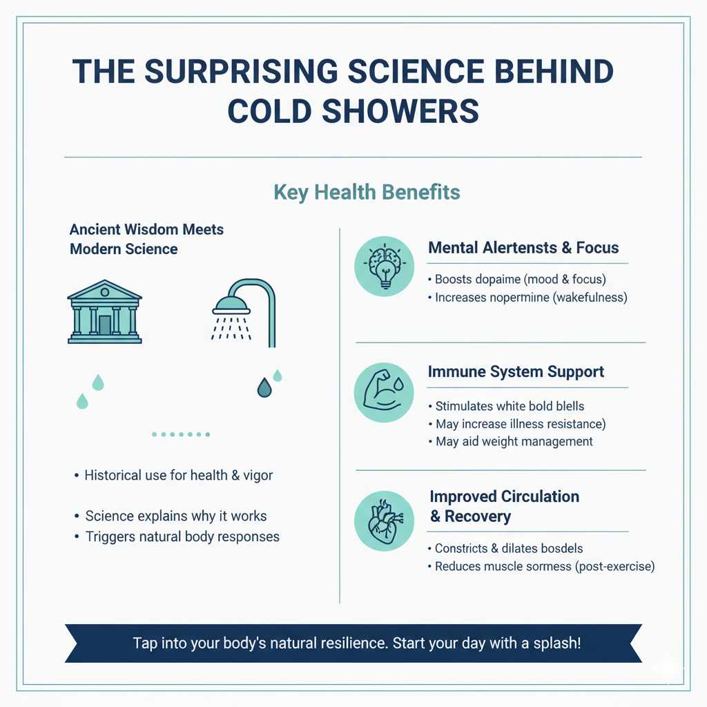 The Surprising Science Behind Cold Showers