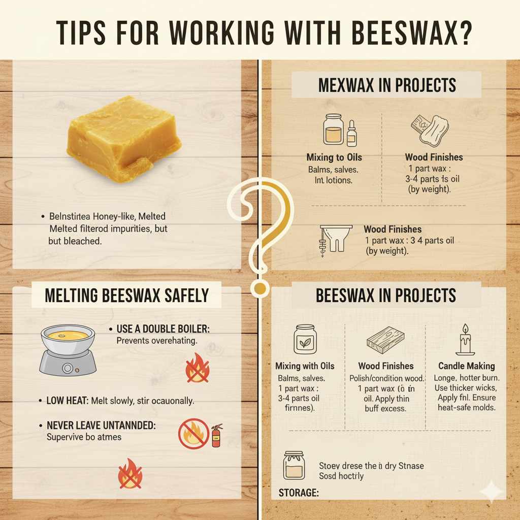 Tips for Working with Beeswax