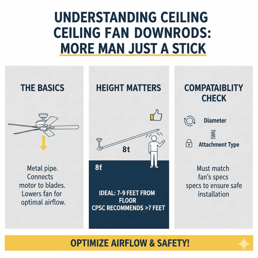 Understanding Ceiling Fan Downrods
