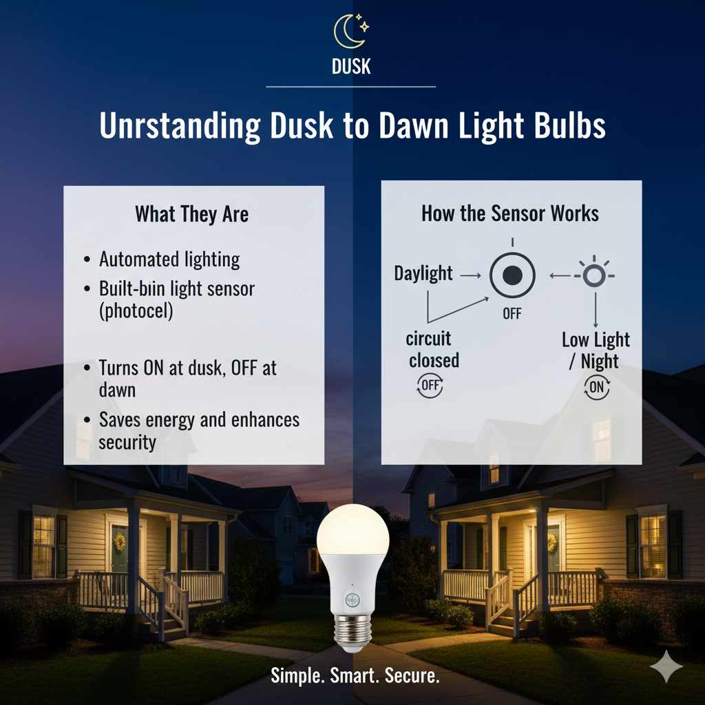 Understanding Dusk to Dawn Light Bulbs