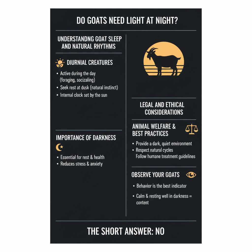 Understanding Goat Sleep and Natural Rhythms
