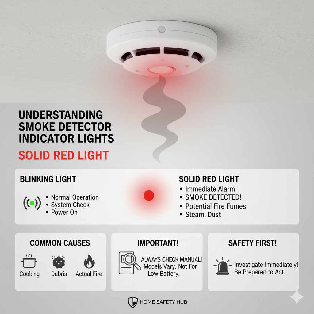 Understanding Smoke Detector Indicator Lights