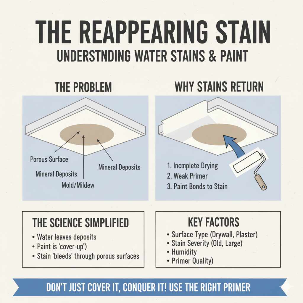 Understanding Water Stains and Paint