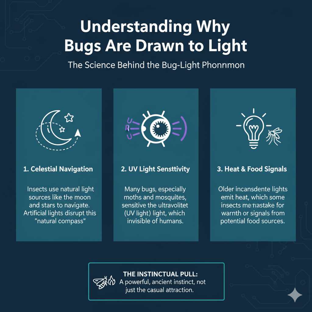 Understanding Why Bugs Are Drawn to Light