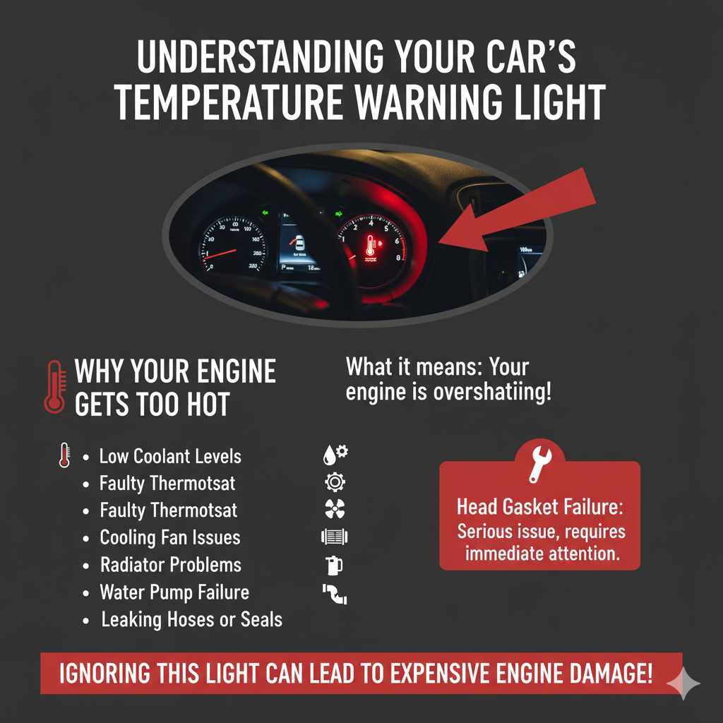 Understanding Your Car's Temperature Warning Light