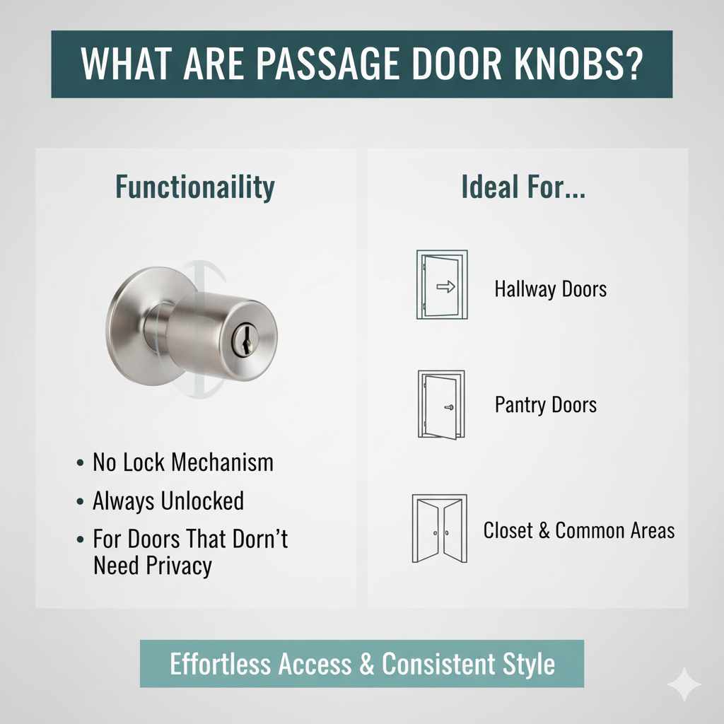 What Are Passage Door Knobs