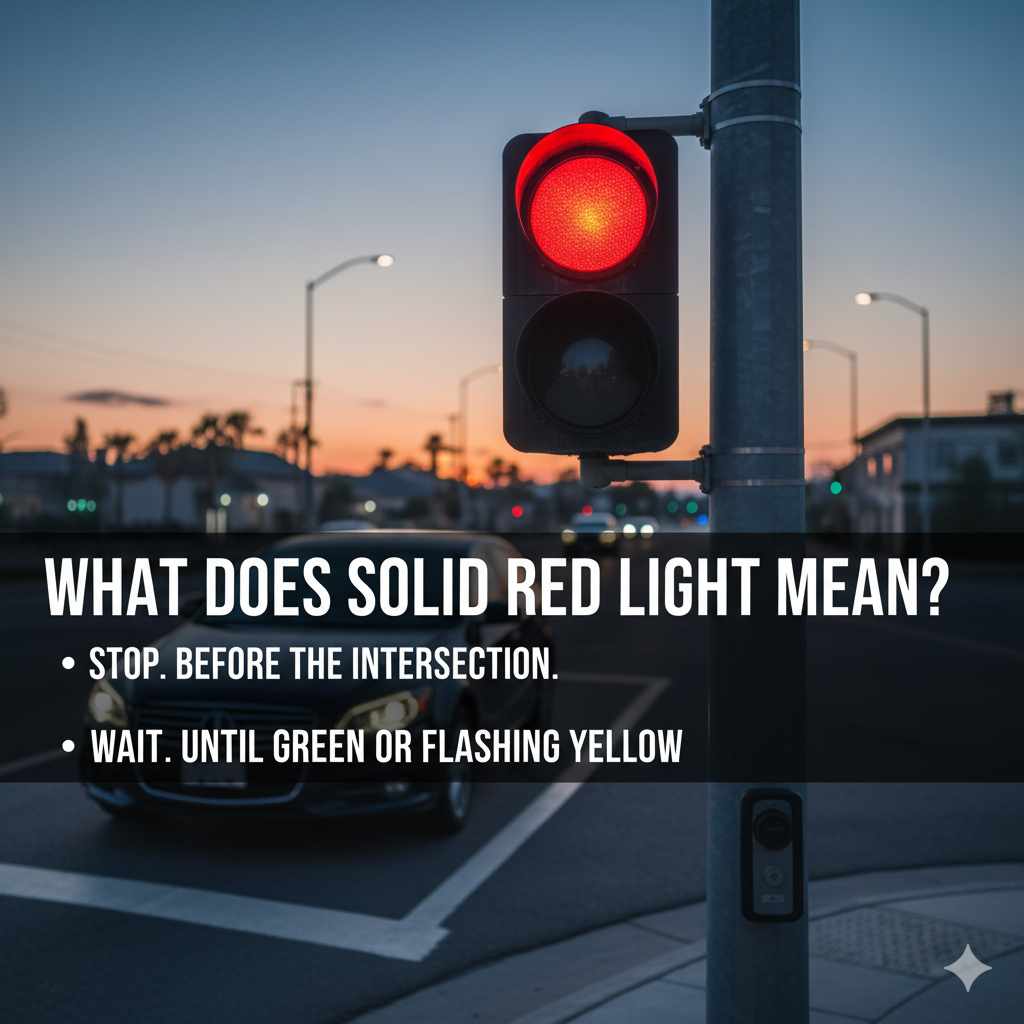 What Does Solid Red Light Mean?