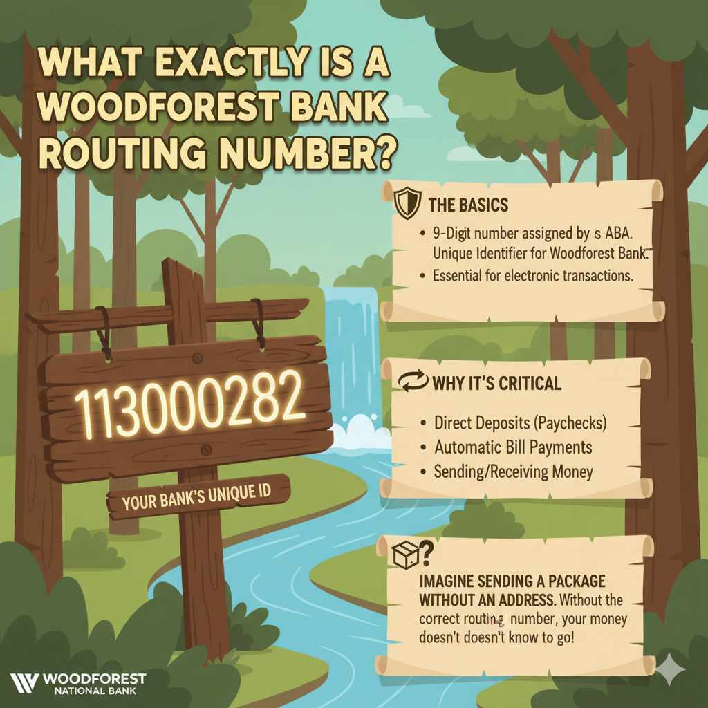 What Exactly is a Woodforest Bank Routing Number?