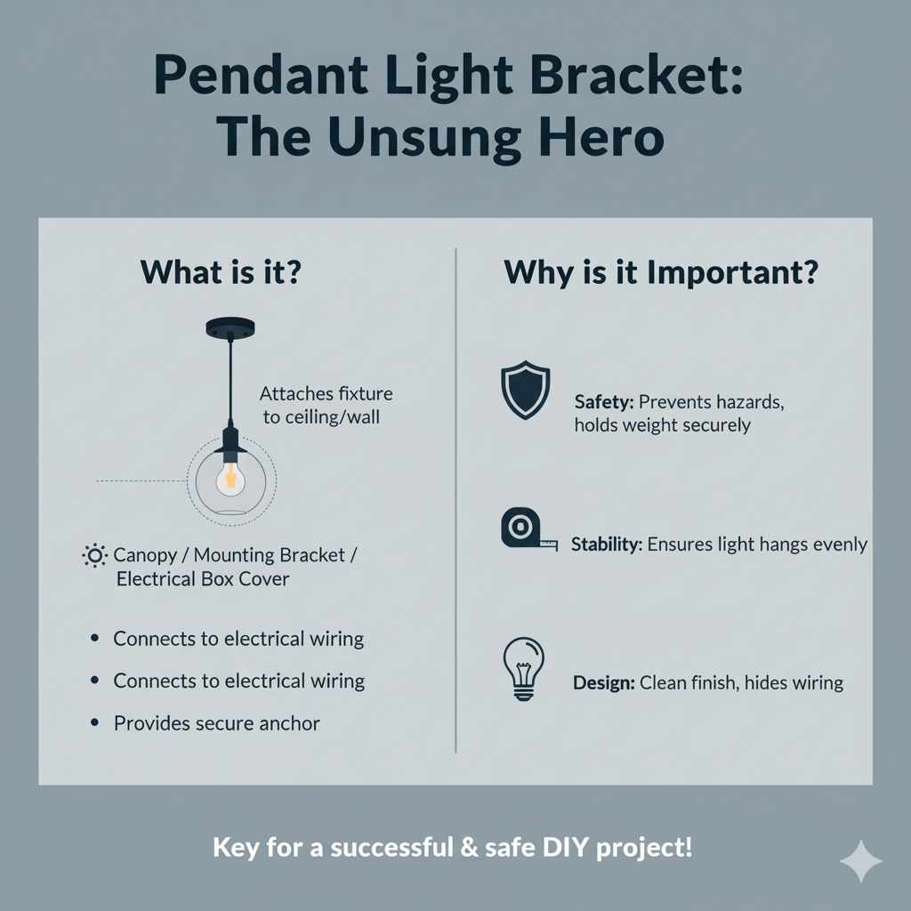 What is a Pendant Light Bracket and Why is it Important?
