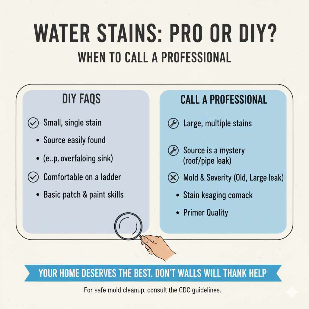 When to Call a Professional