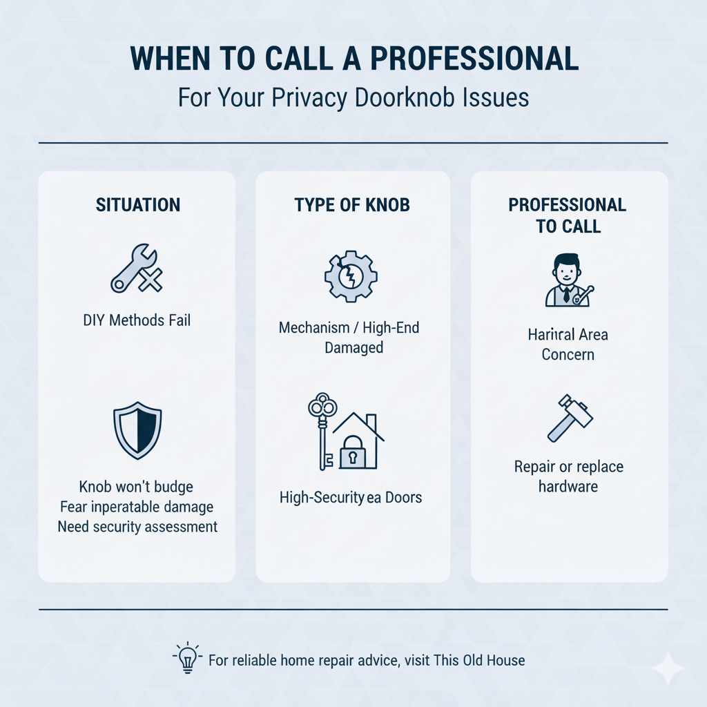 When to Call a Professional
