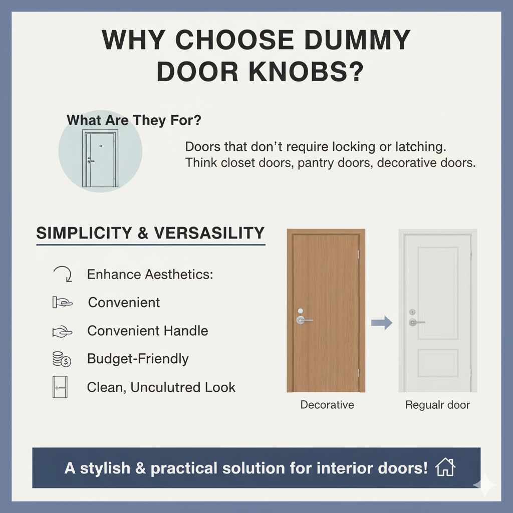 Why Choose Dummy Door Knobs?