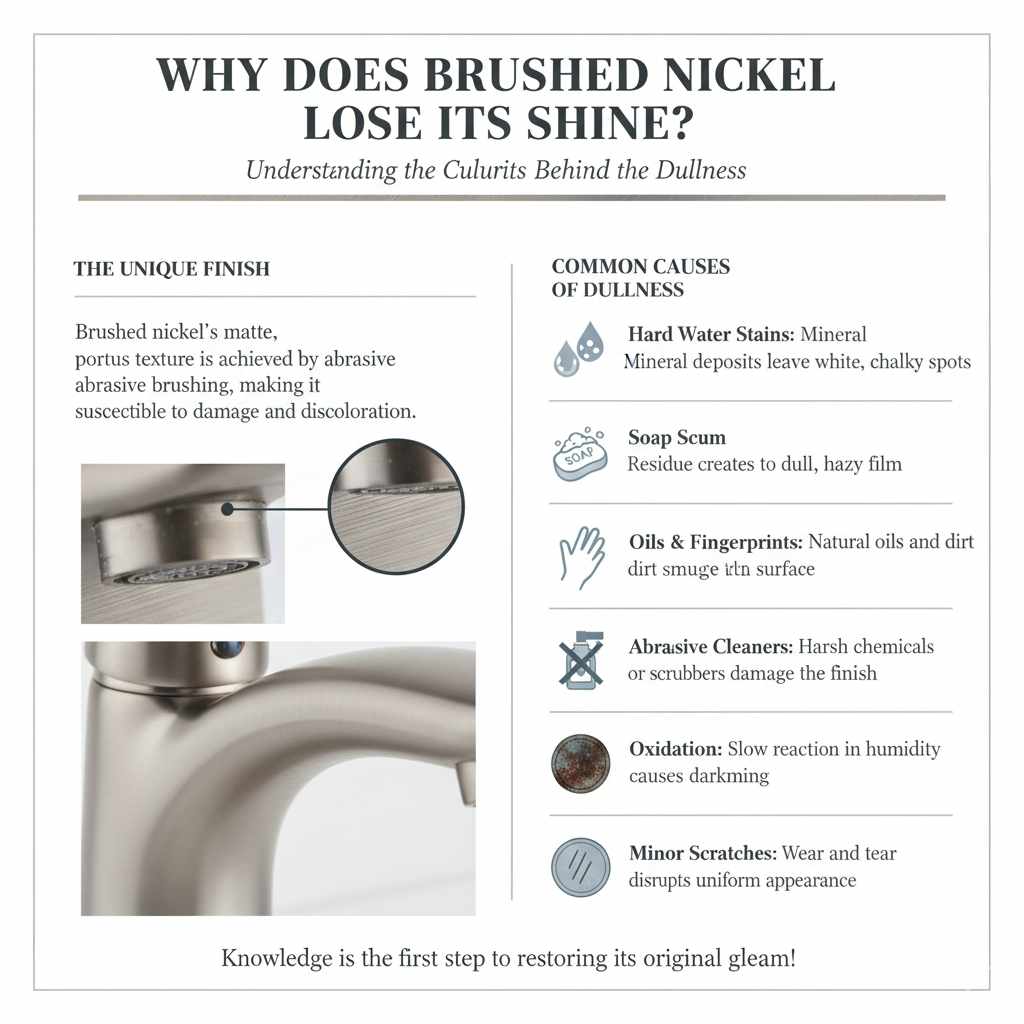 Why Does Brushed Nickel Lose Its Shine?
