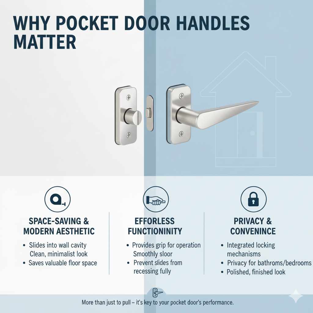 Why Pocket Door Handles Matter