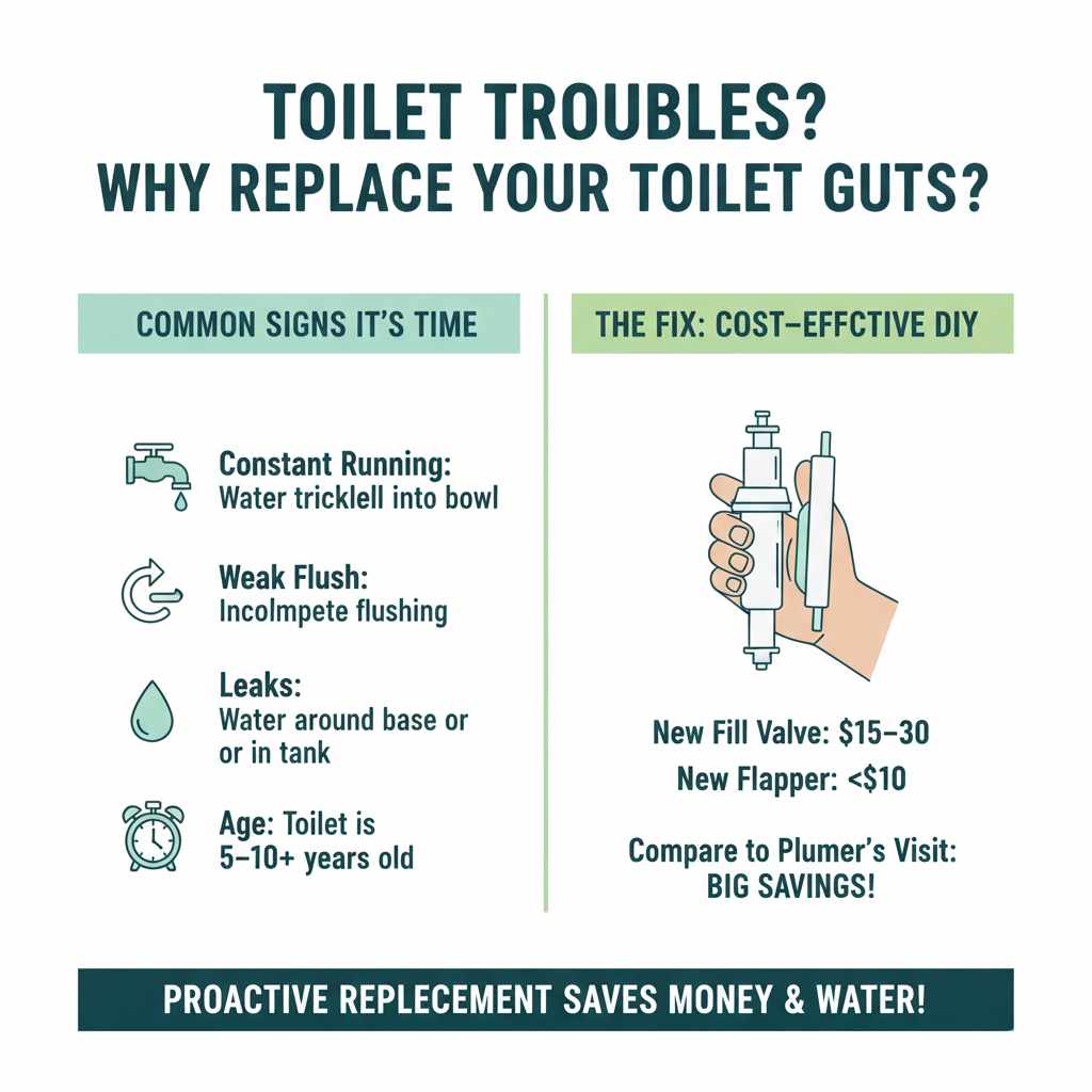 Why Replace Your Toilet Guts?