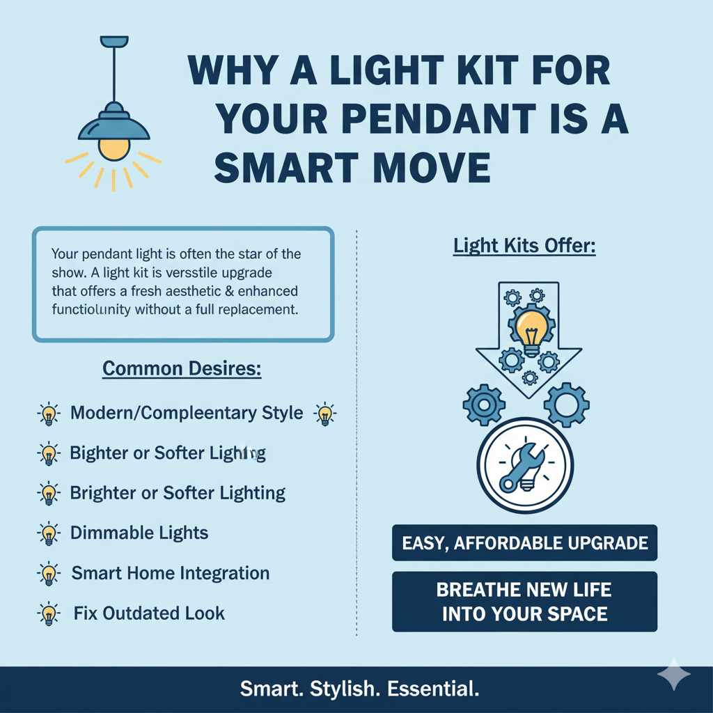 Why a Light Kit for Your Pendant is a Smart Move