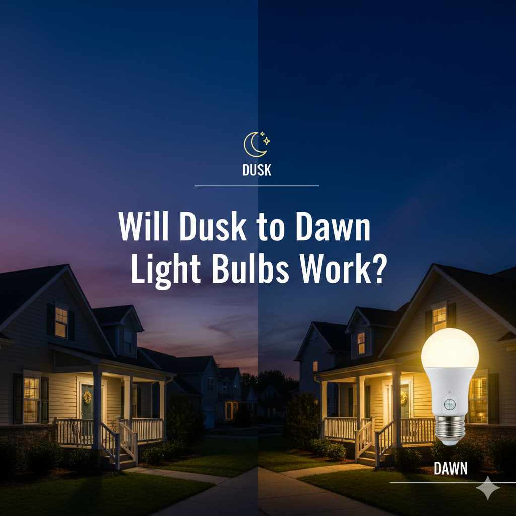 Will Dusk to Dawn Light Bulbs Work