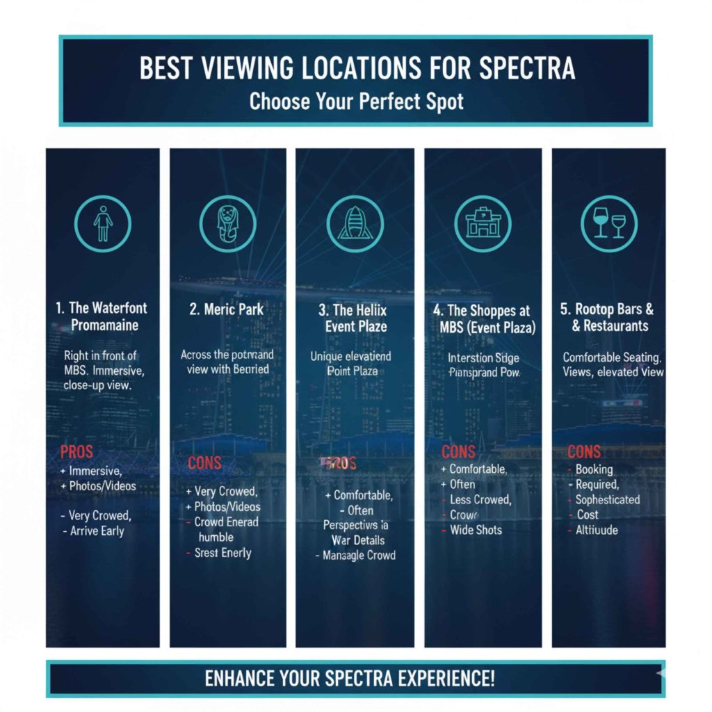 Best Viewing Locations for Spectra