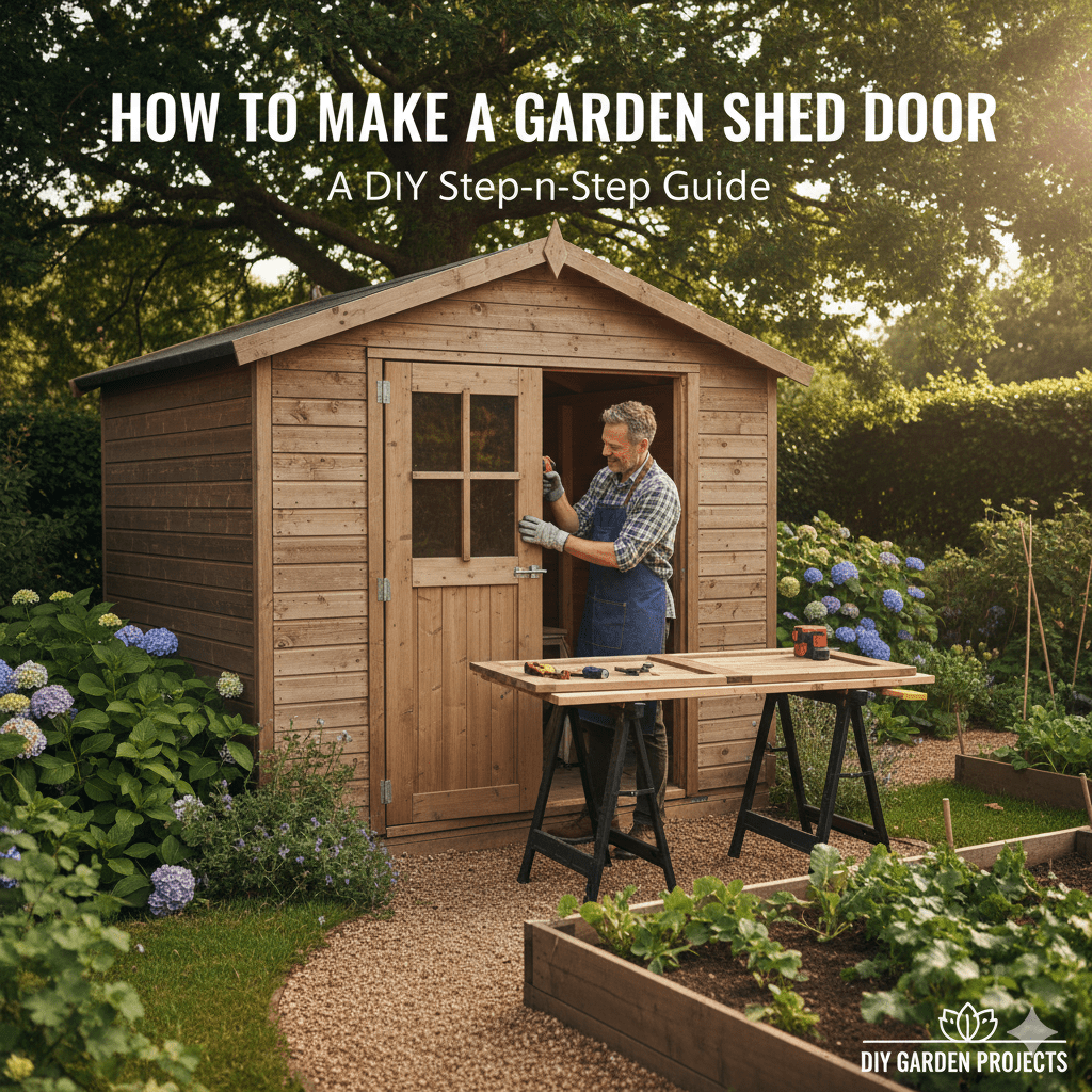 How To Make A Garden Shed Door