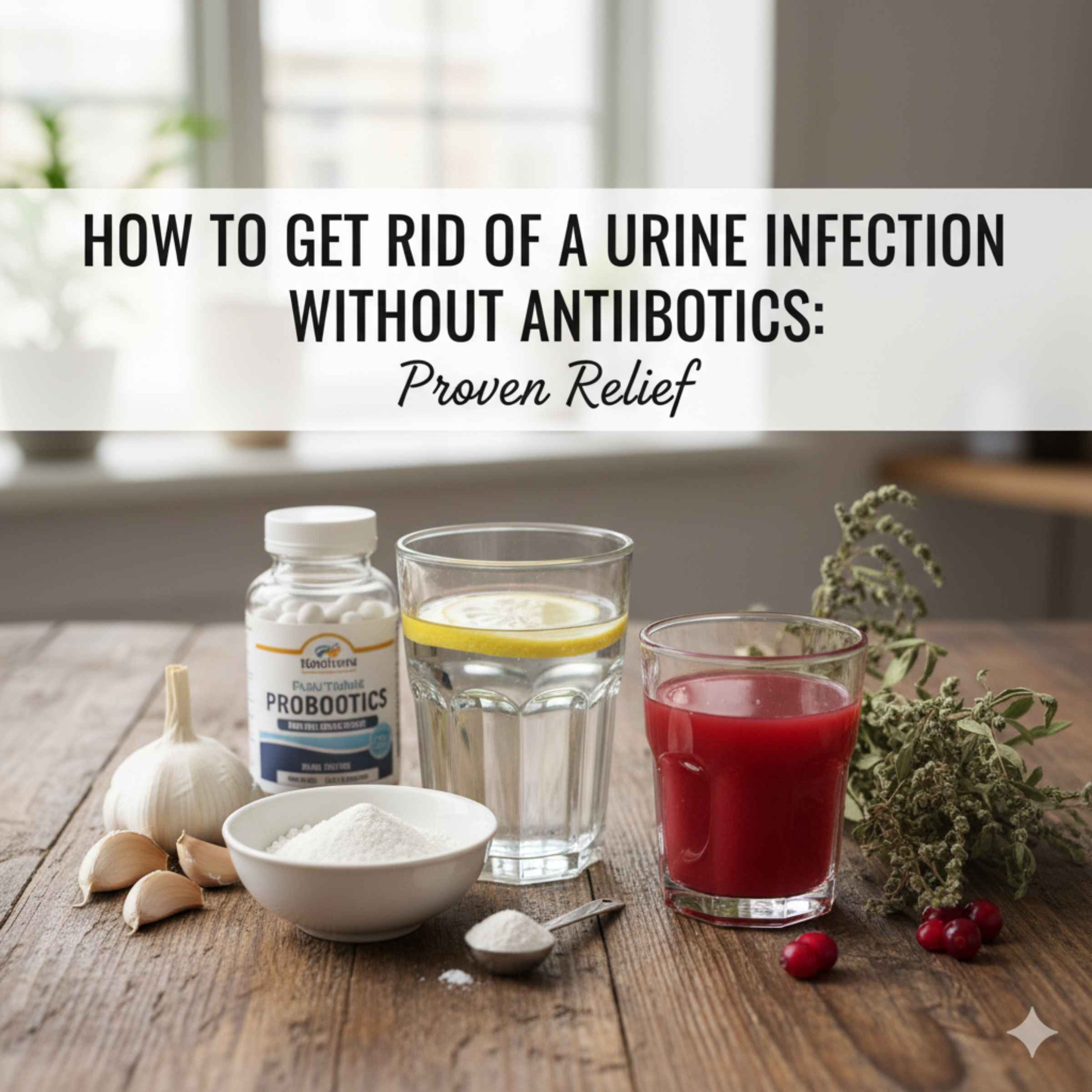 How To Get Rid Of A Urine Infection Without Antibiotics