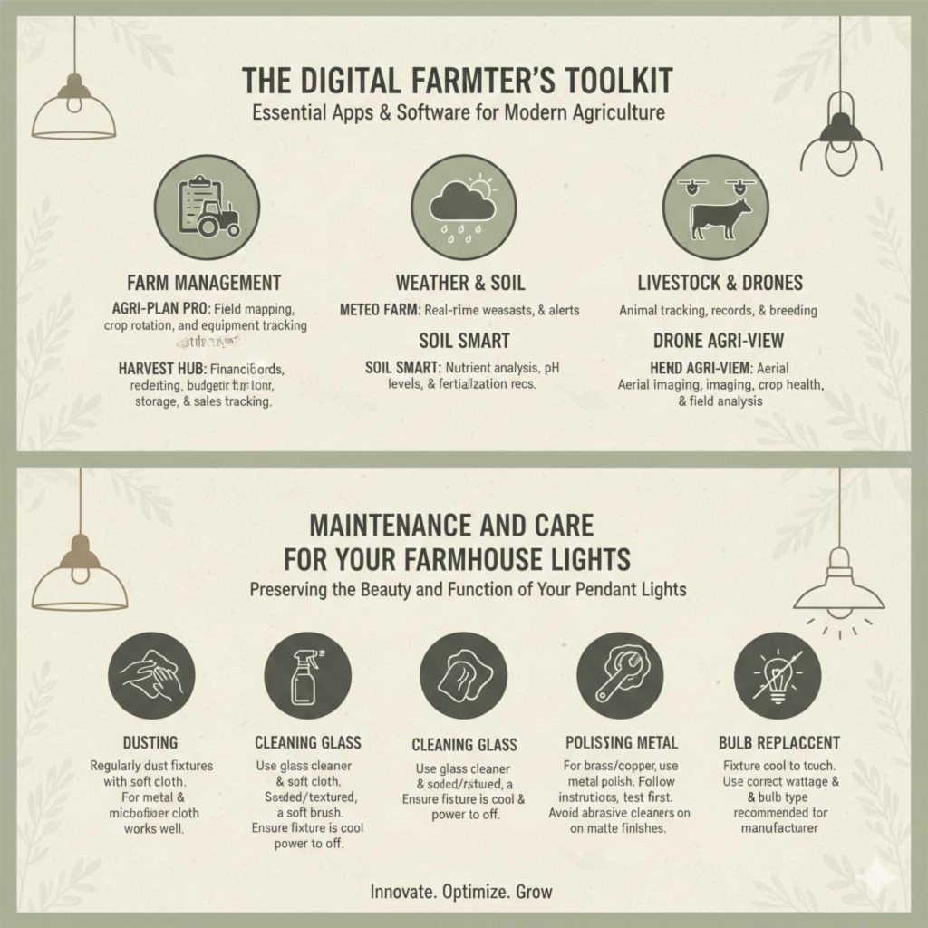 Maintenance and Care for Your Farmhouse Lights