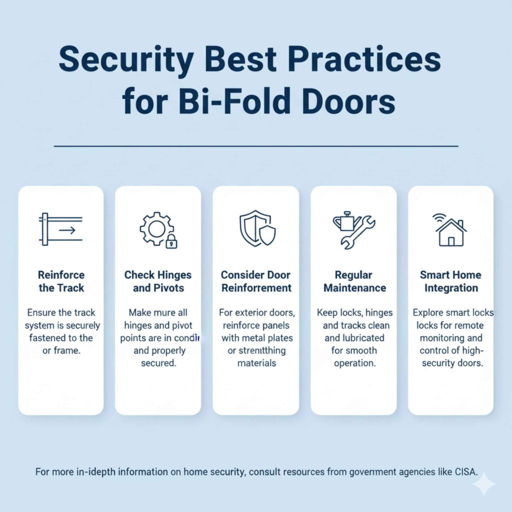Security Best Practices for Bi-Fold Doors