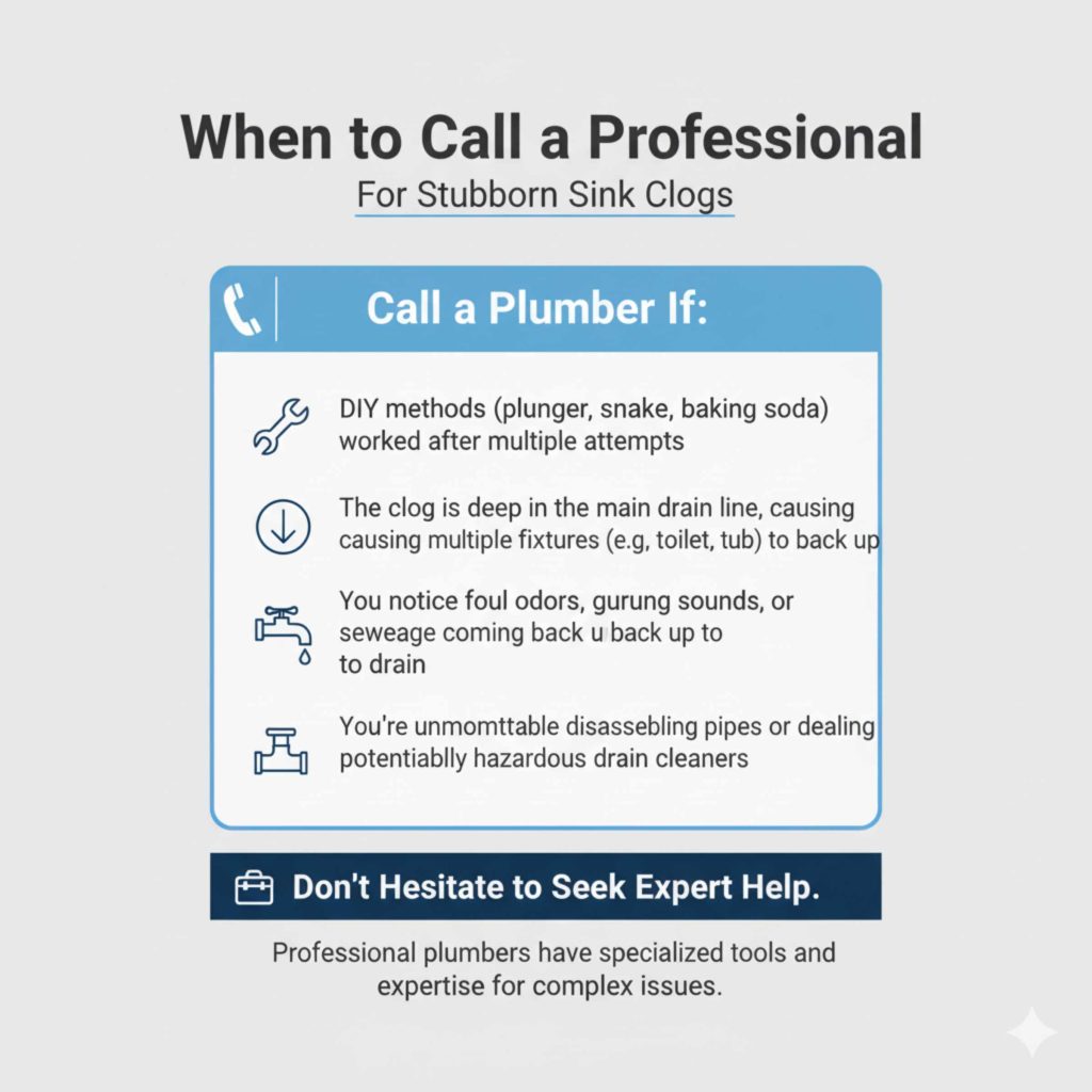 When to Call a Professional