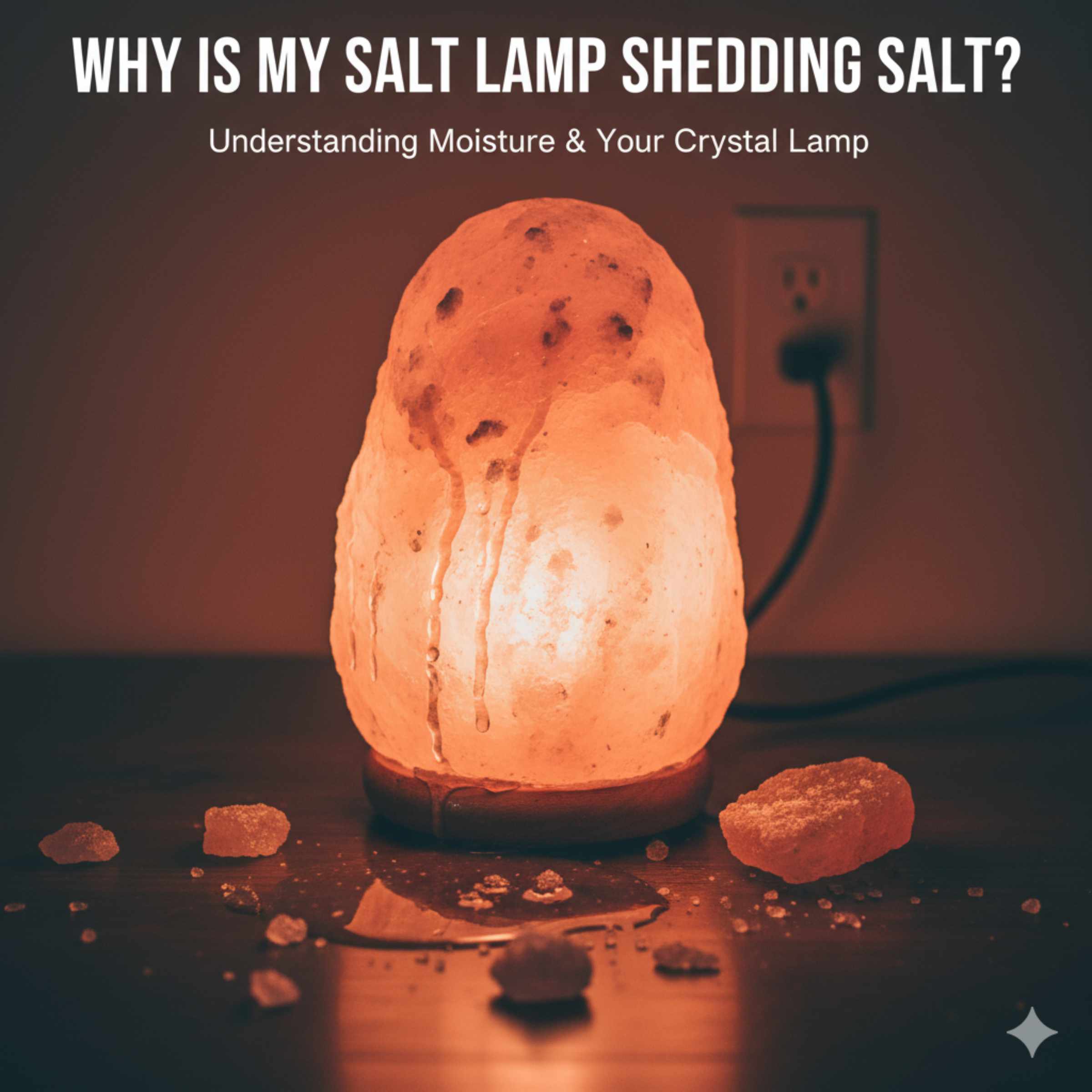 Why Is My Salt Lamp Shedding Salt?