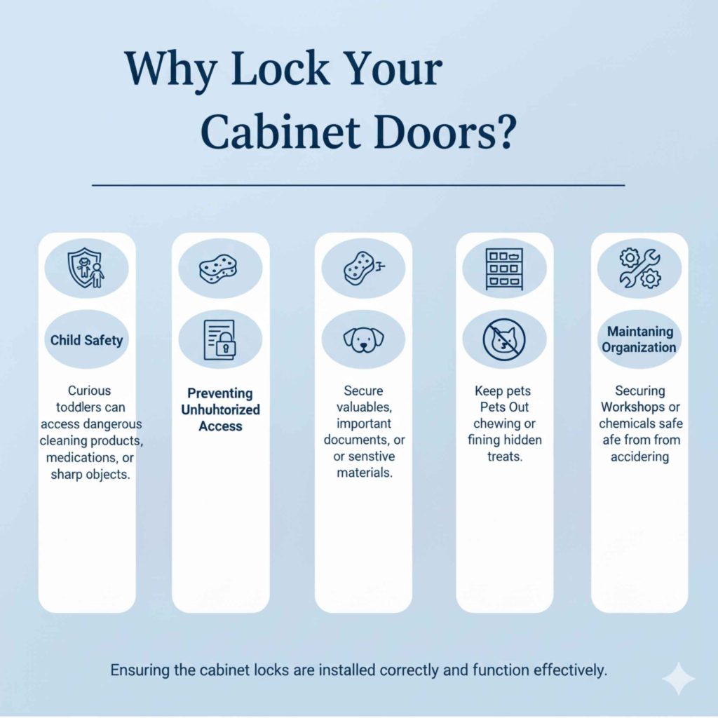 Why Lock Your Cabinet Doors