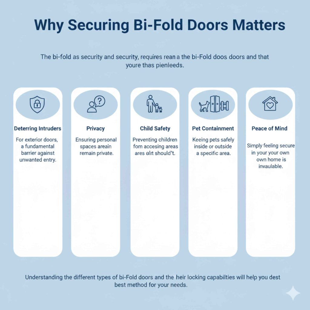 Why Securing Bi-Fold Doors Matters